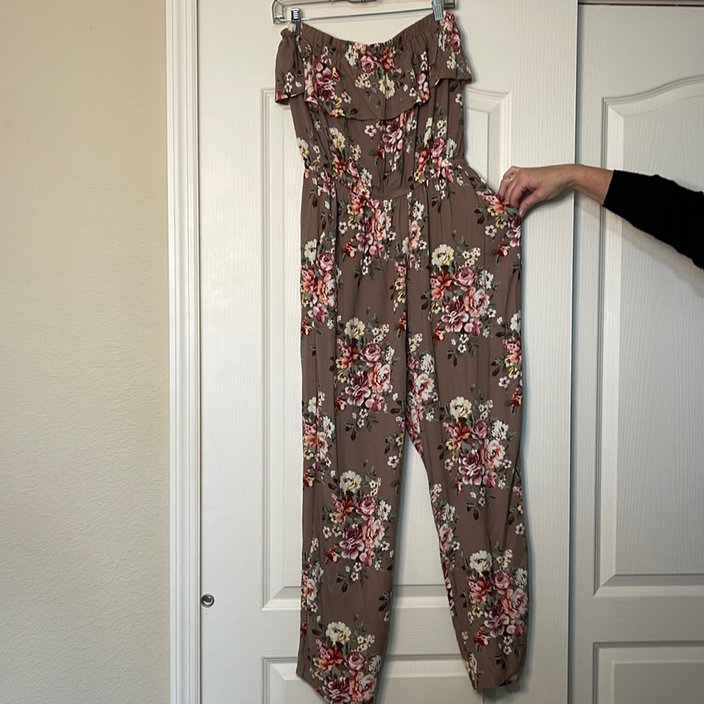 Floral jumpsuit